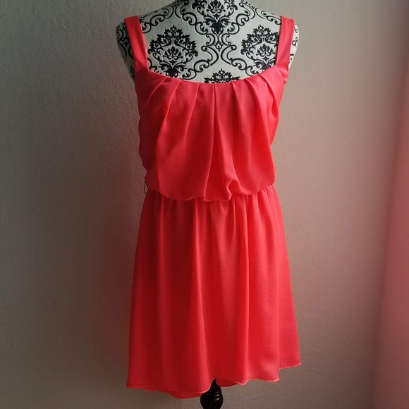 Neon Pink Short Dress